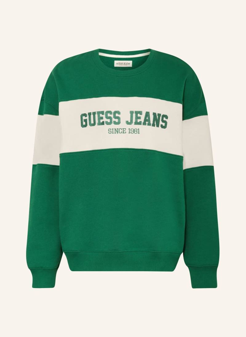 Guess Jeans Sweatshirt gruen von GUESS JEANS