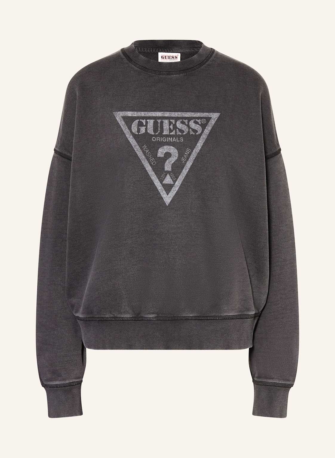 Guess Jeans Sweatshirt schwarz Guess Jeans Sweatshirt schwarz von GUESS JEANS