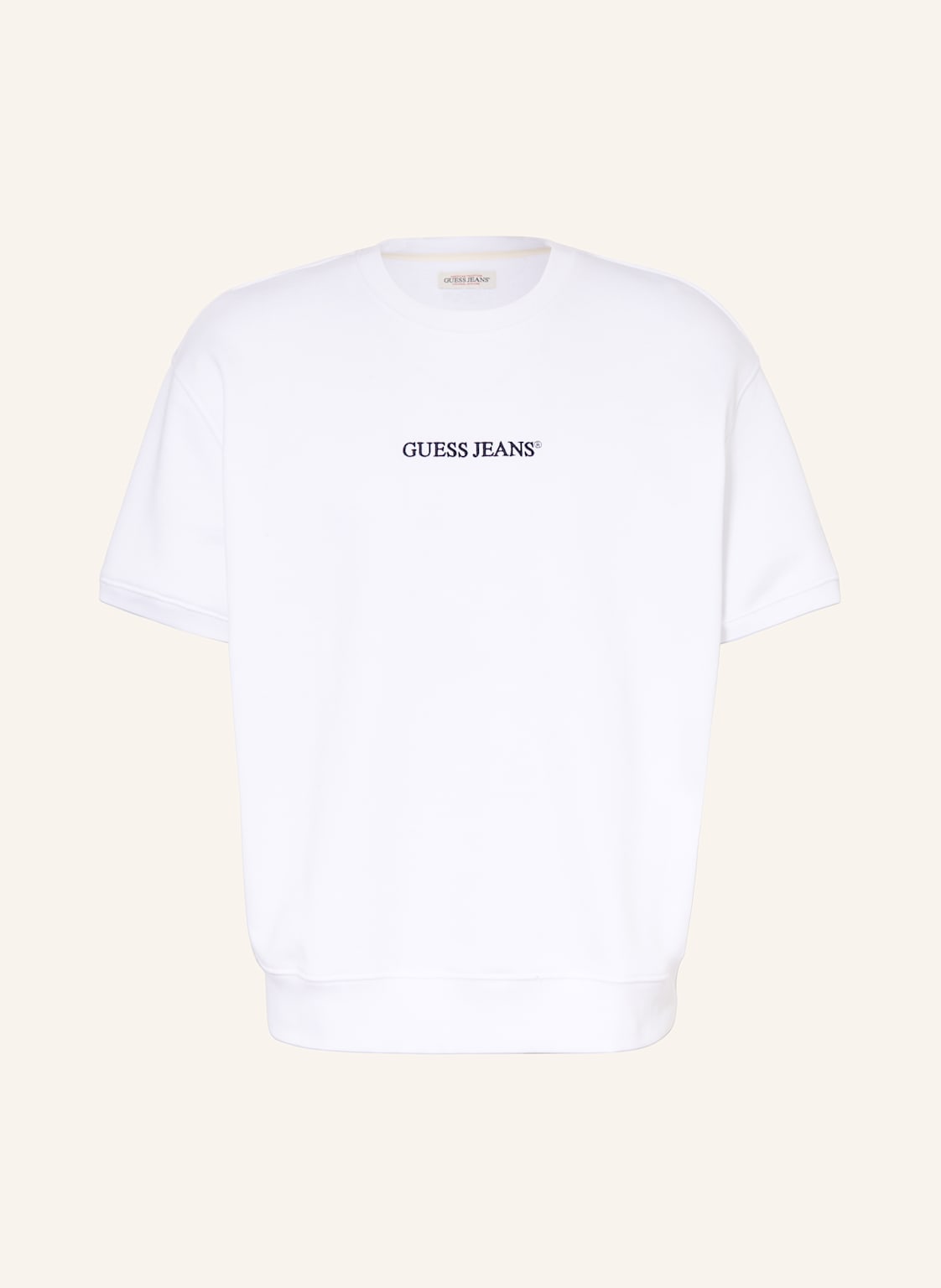 Guess Jeans Sweatshirt weiss von GUESS JEANS
