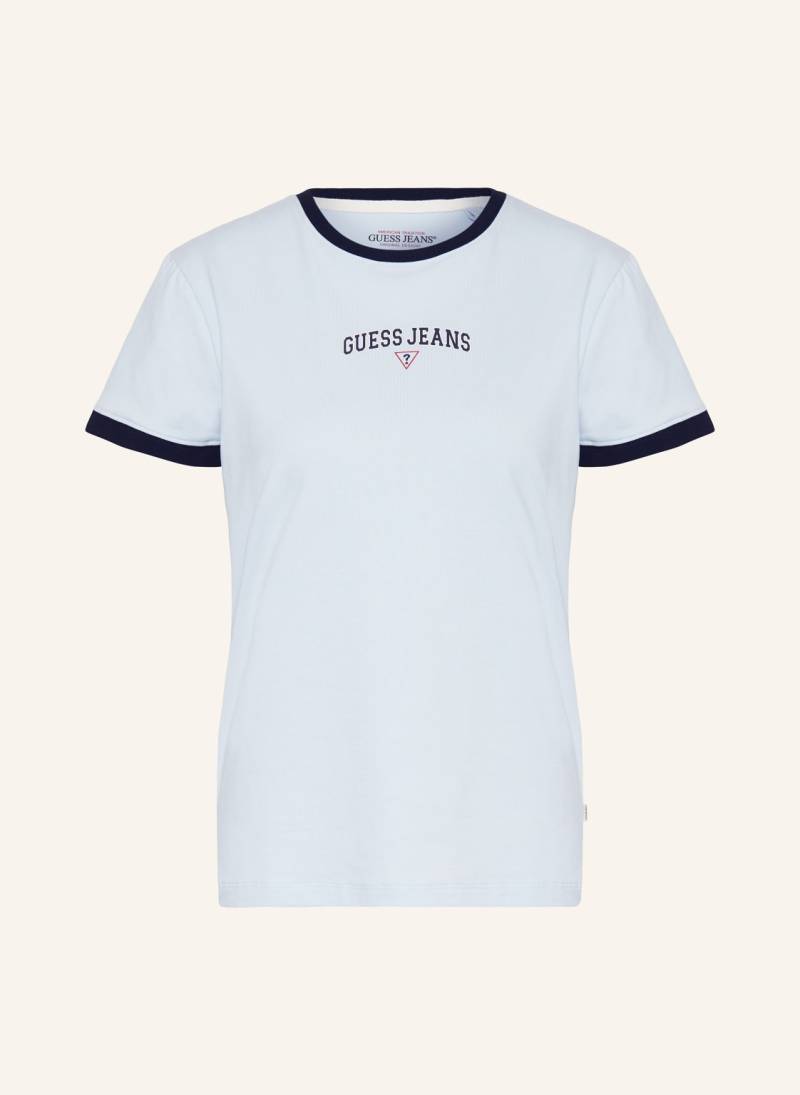 Guess Jeans T-Shirt blau von GUESS JEANS