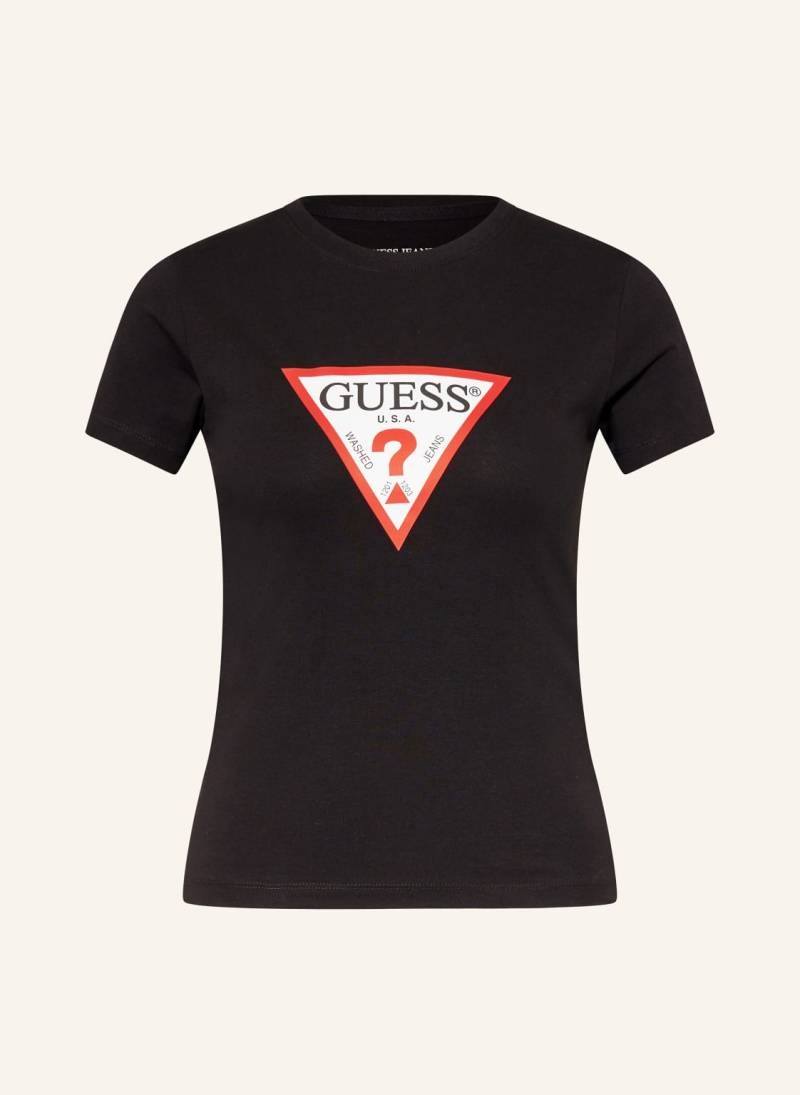 Guess Jeans T-Shirt schwarz von GUESS JEANS