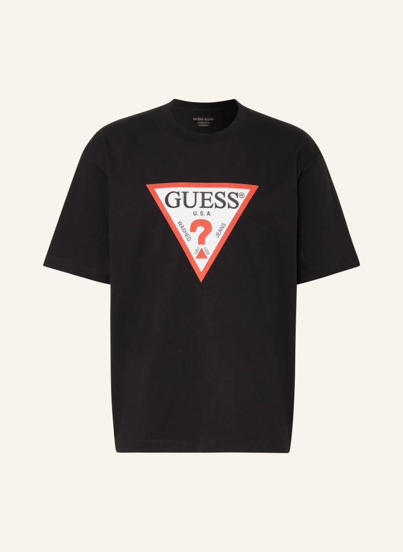 Guess Jeans T-Shirt schwarz von GUESS JEANS