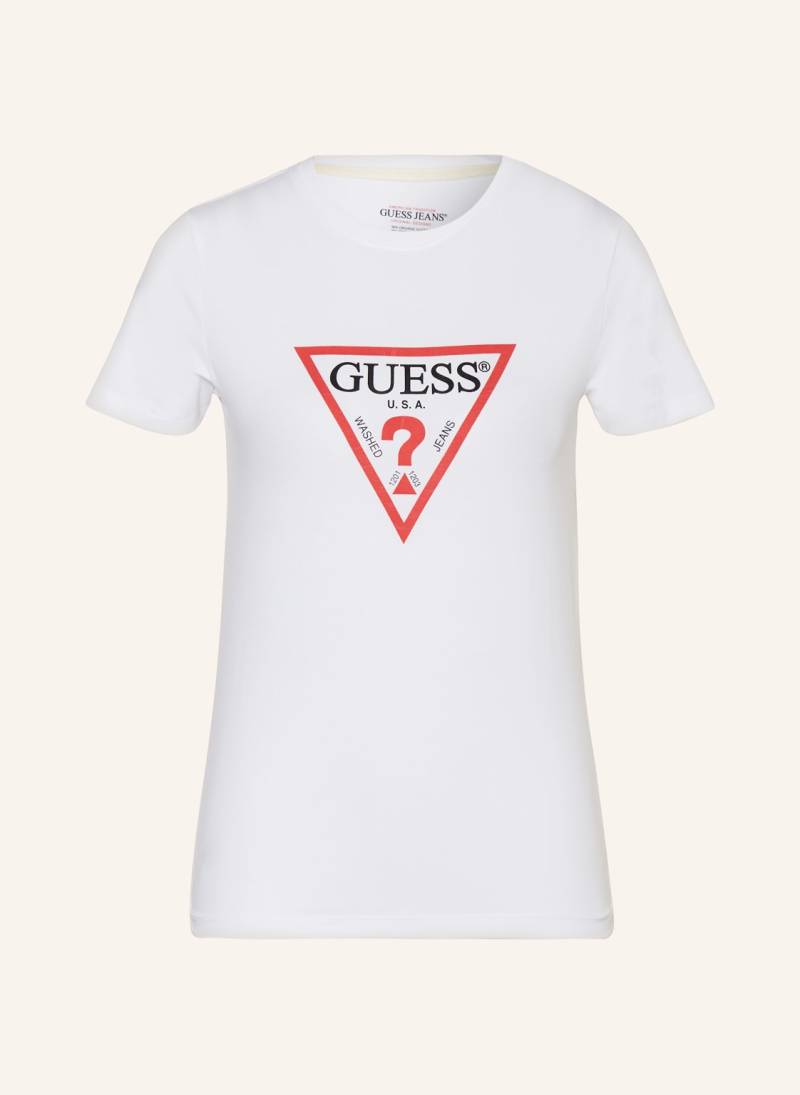 Guess Jeans T-Shirt weiss von GUESS JEANS