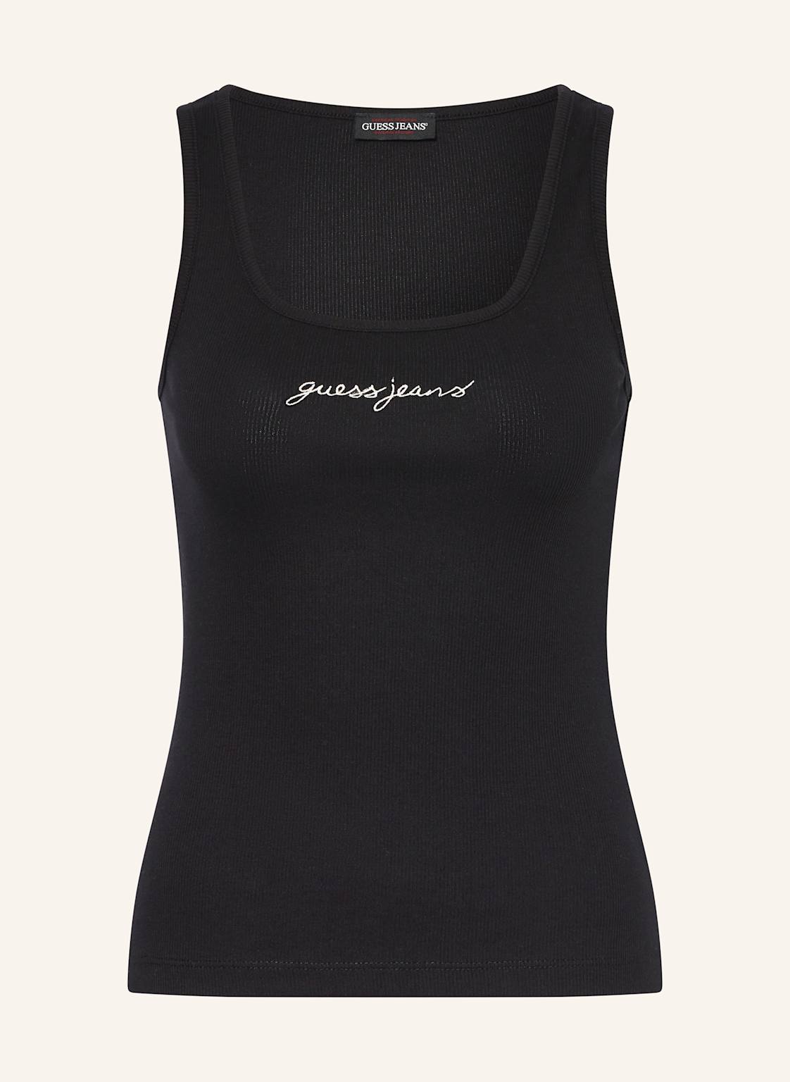 Guess Jeans Top schwarz Guess Jeans Top schwarz von GUESS JEANS