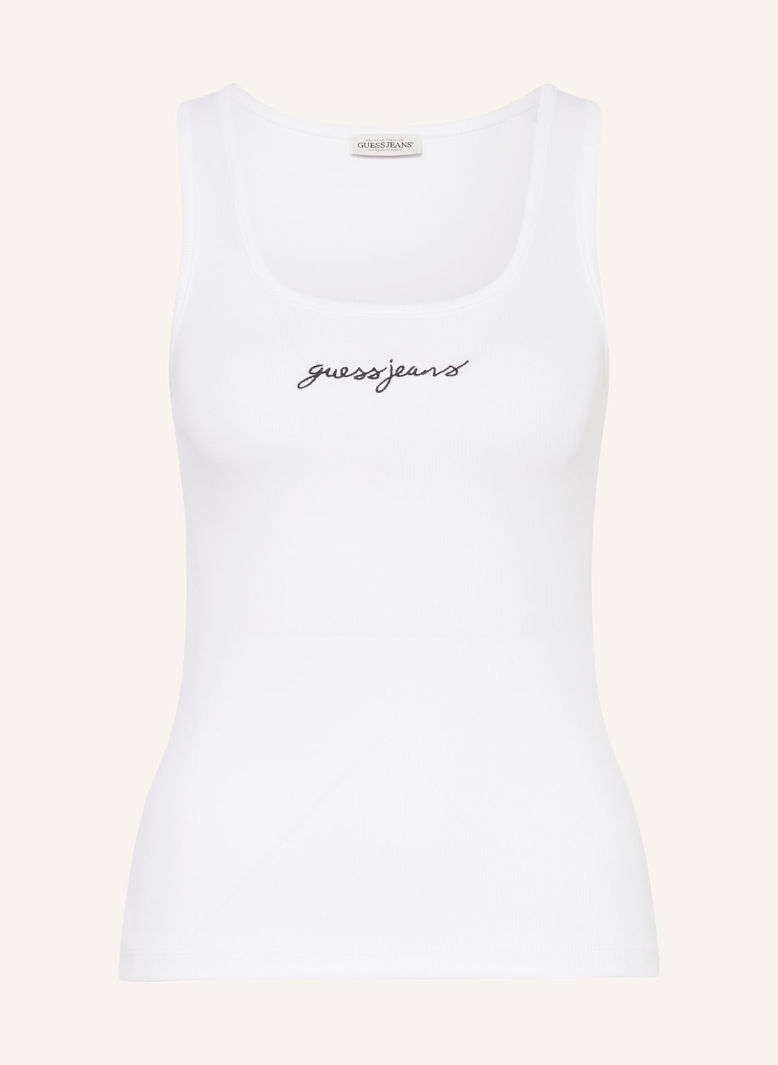 Guess Jeans Top weiss Guess Jeans Top weiss von GUESS JEANS