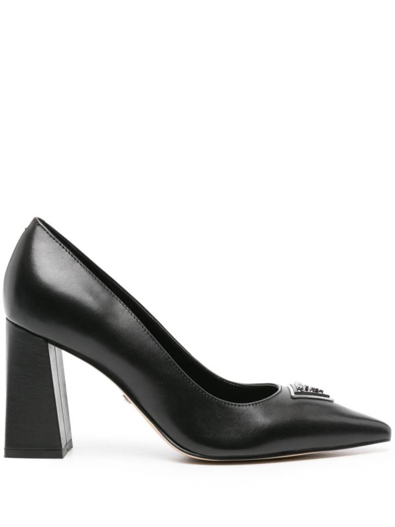 GUESS USA Barson 85mm leather pumps - Black von GUESS USA