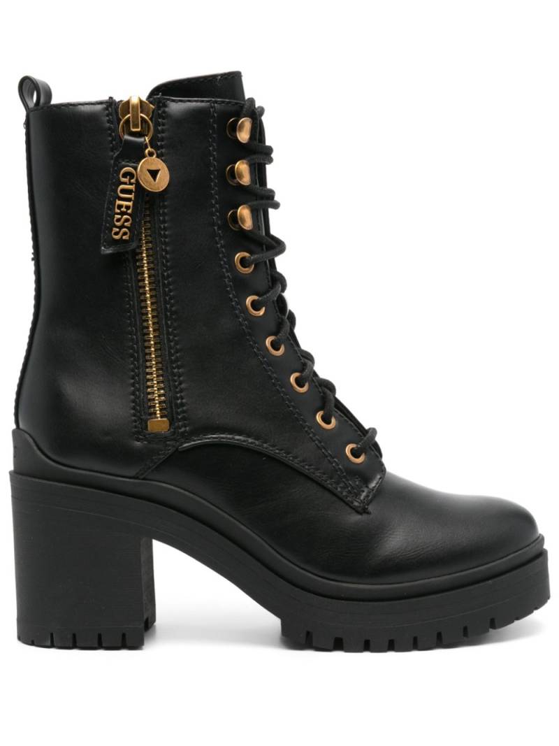 GUESS USA Cabra combat boots - Black von GUESS USA