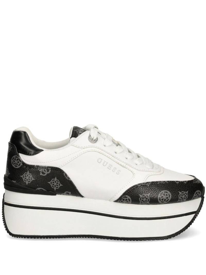 GUESS USA Camrio platform sneakers - White von GUESS USA