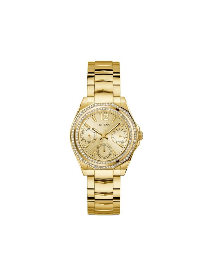 GUESS USA Crystal quartz 36mm - Gold von GUESS USA