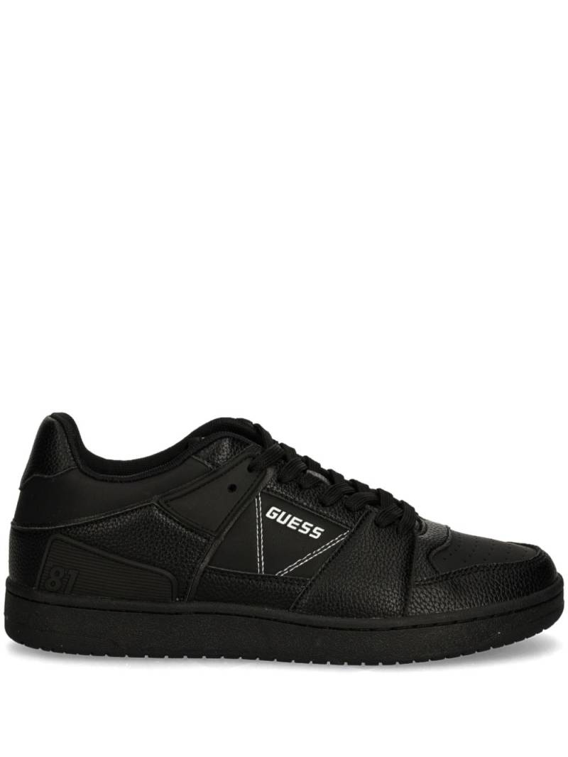 GUESS USA Sava faux-leather sneakers - Black von GUESS USA