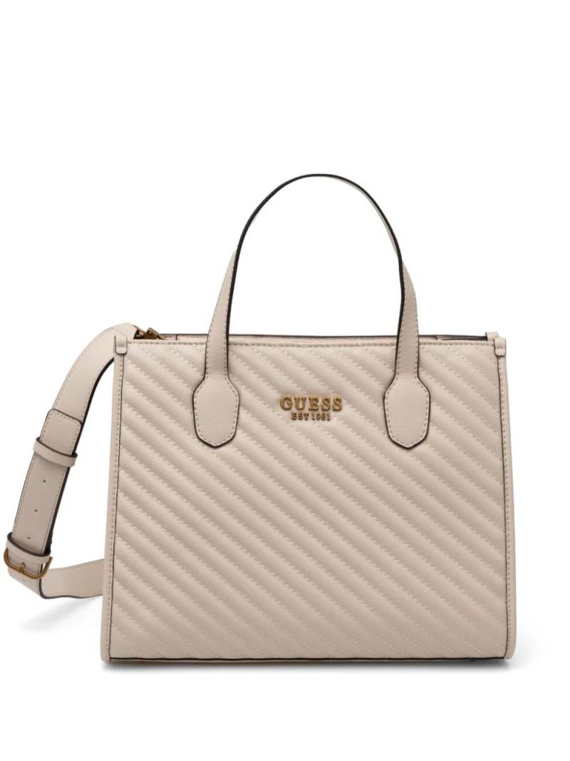 GUESS USA Silvana two-way handbag - Neutrals von GUESS USA