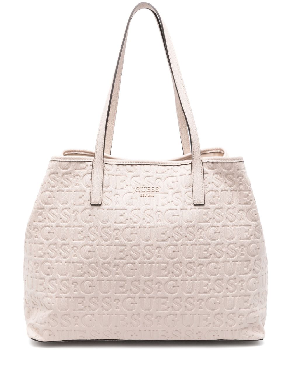 GUESS USA logo-debossed tote bag - Neutrals von GUESS USA