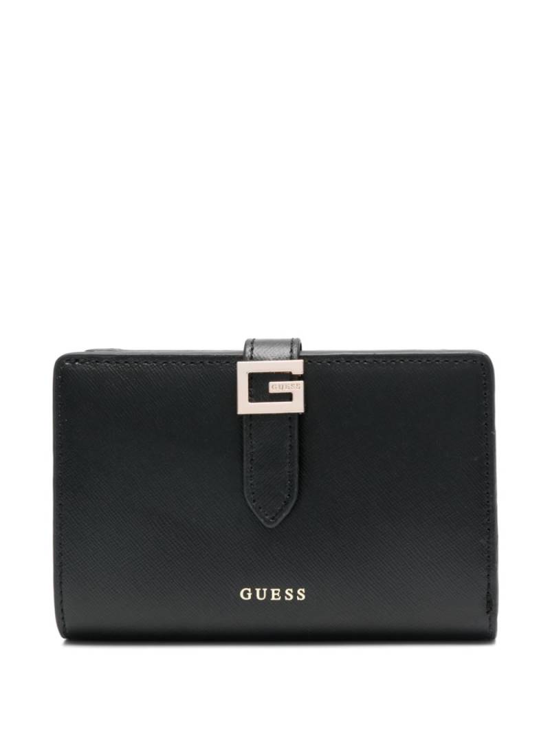 GUESS USA logo-lettering wallet - Black von GUESS USA