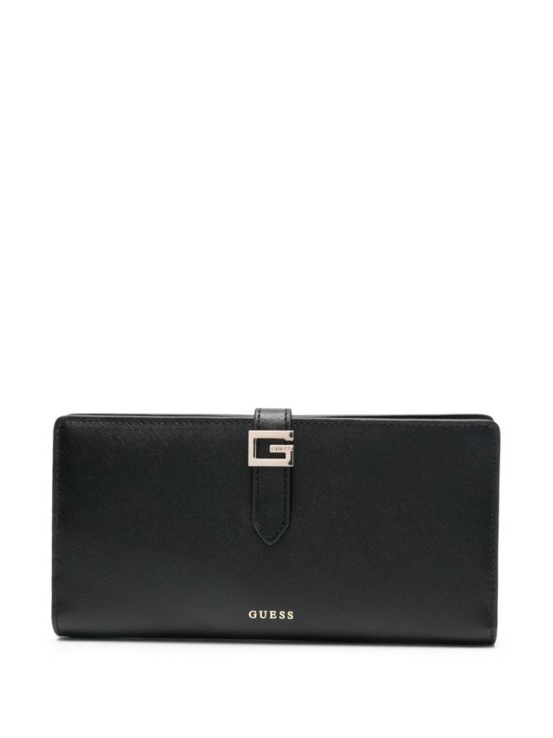 GUESS USA logo-lettering wallet - Black von GUESS USA