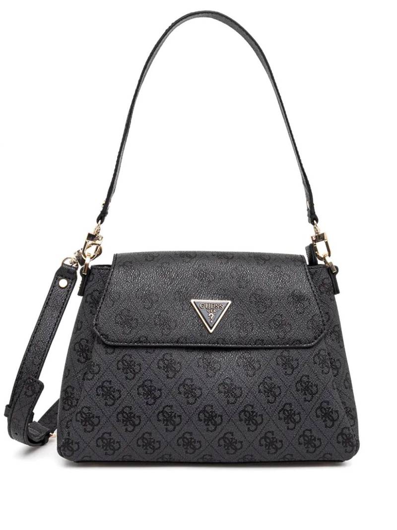 GUESS USA monogram two-way handbag - Black von GUESS USA