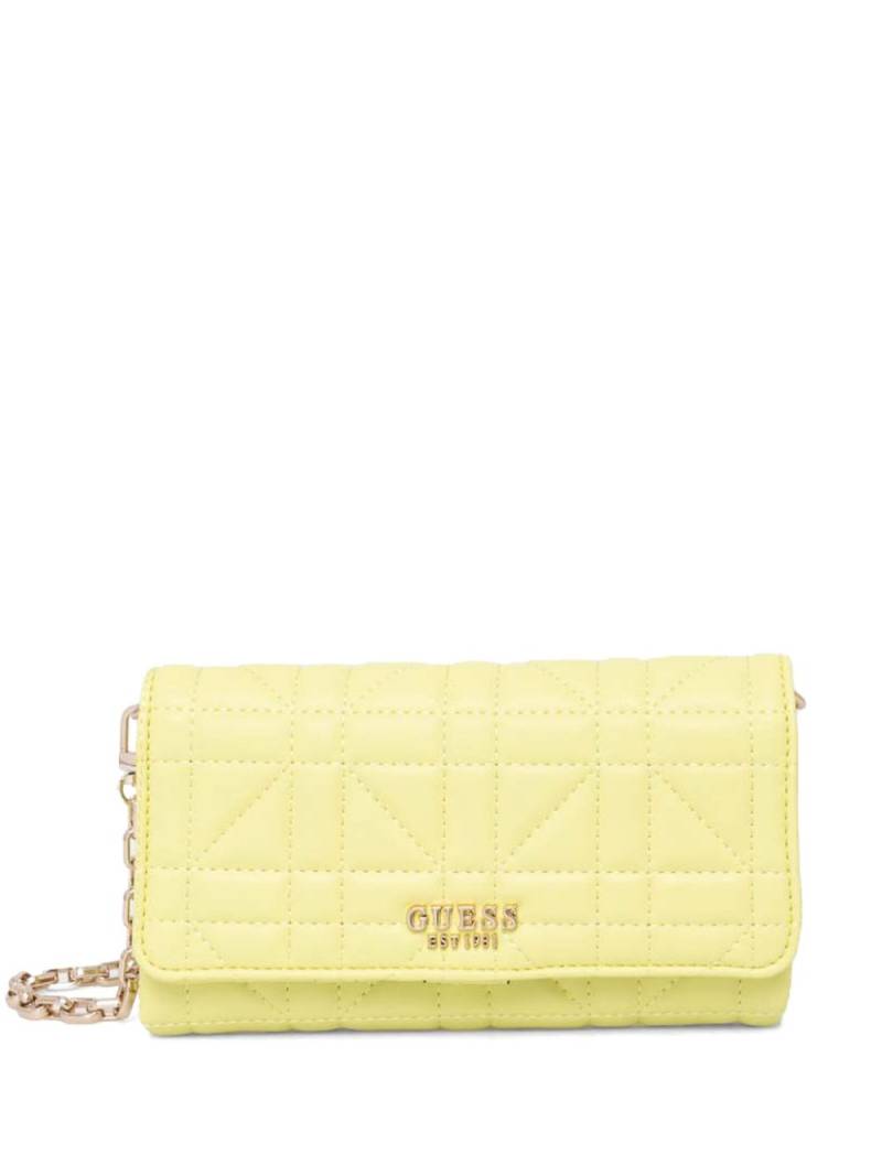 GUESS USA quilted cross body bag - Yellow von GUESS USA