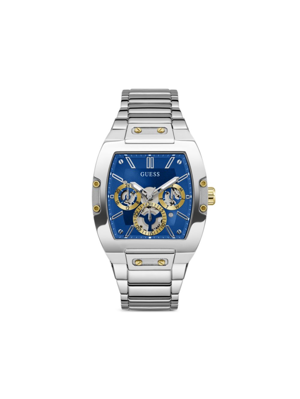 GUESS USA stainless steel chronograph 43mm - Blue von GUESS USA