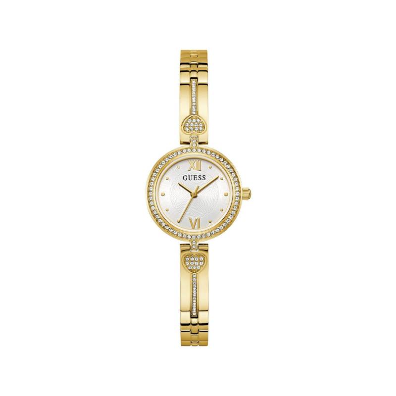 Analoguhr Damen Gold 27mm von GUESS