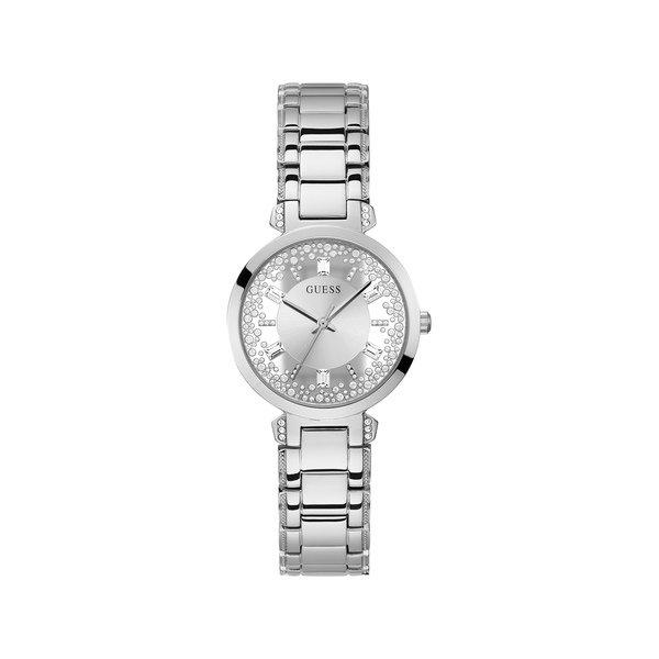 Analoguhr Damen Silber 33mm von GUESS