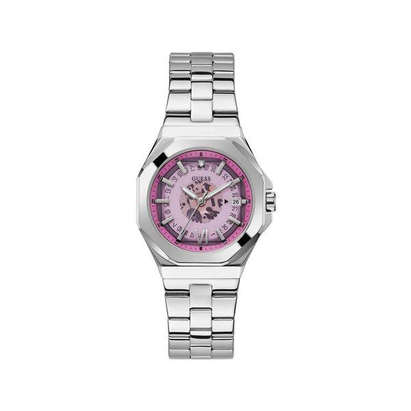 Analoguhr Damen Silber 34mm von GUESS