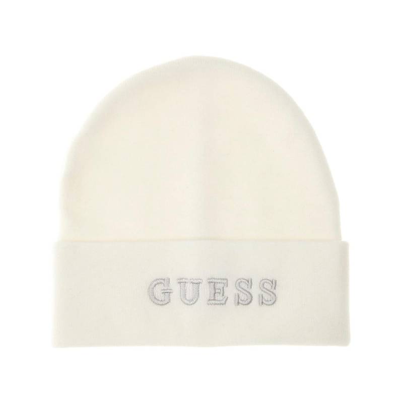 Beanie Damen Ecru L von GUESS