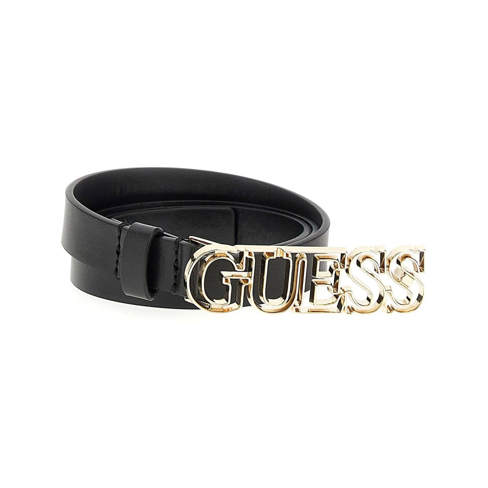 Gürtel Damen Black L von GUESS