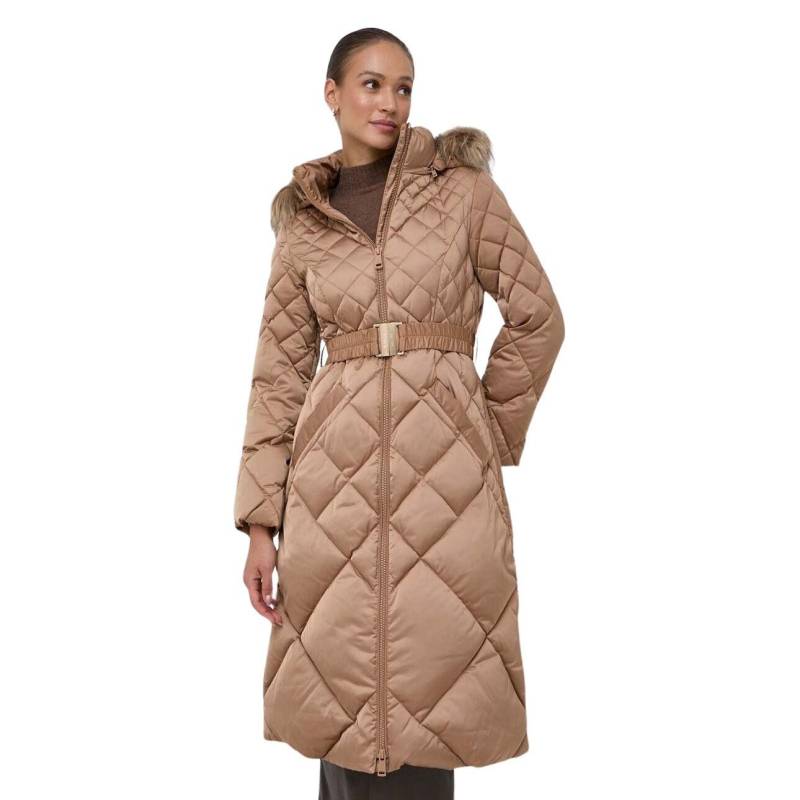 Lange Daunenjacke Frau Olga Real Damen  M von GUESS