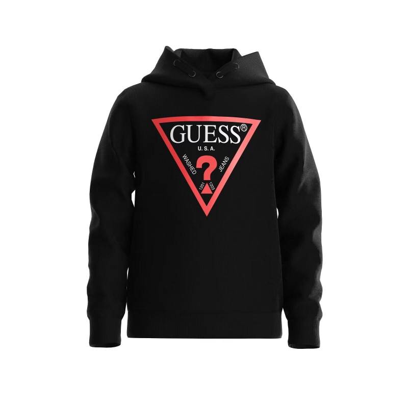 Molton-kapuzenpullover Kind Core Jungen  12A von GUESS