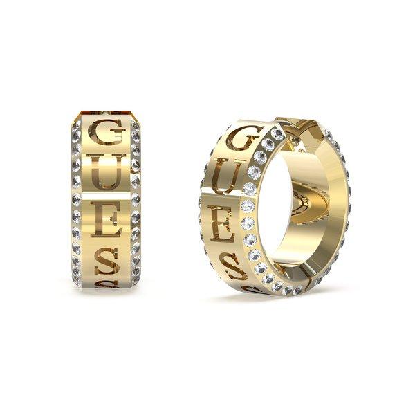 Ohrringe Damen Gold 14mm von GUESS