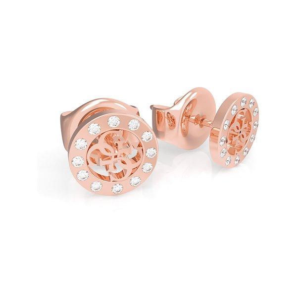 Ohrstecker Damen Roségold 18mm von GUESS