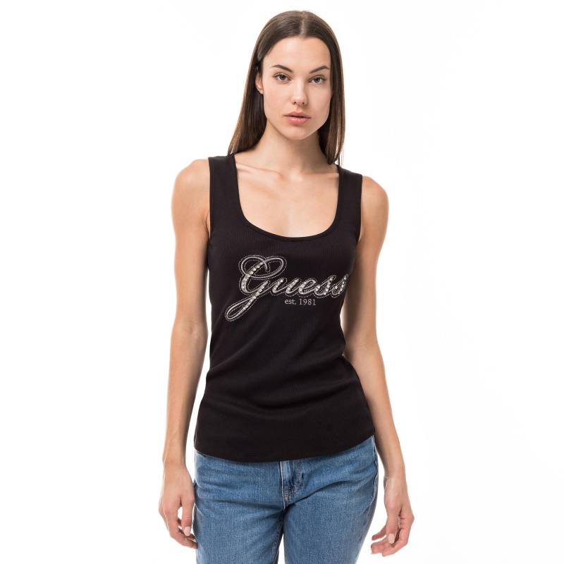 Top Damen Black L von GUESS