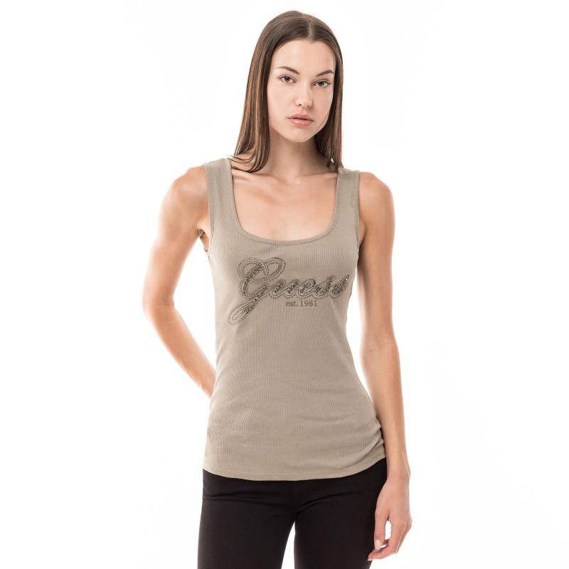 Top Damen Khaki L von GUESS