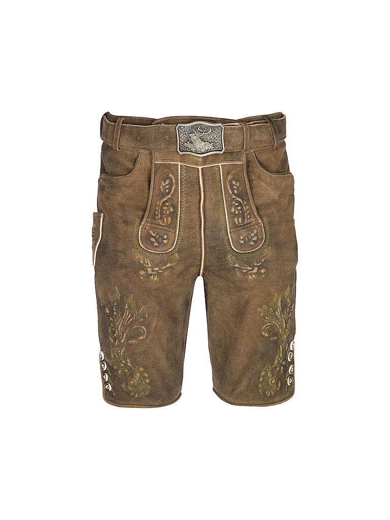 GWEIH & SILK Lederhose ARNOLD  hellbraun | 44 von GWEIH & SILK