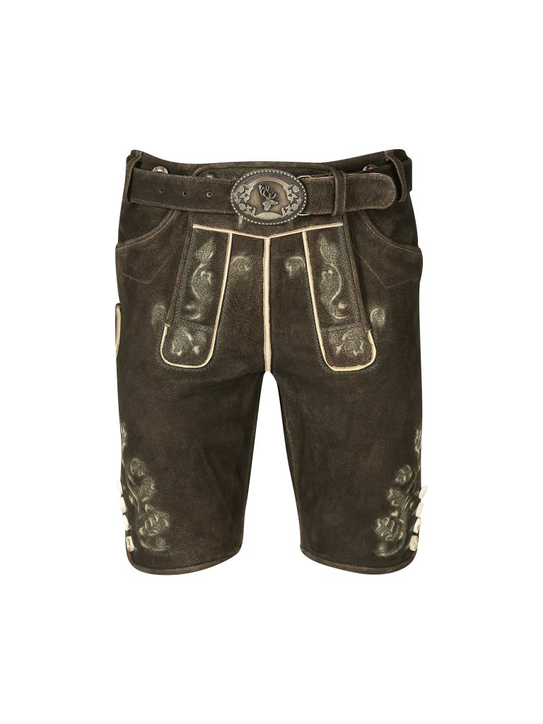 GWEIH & SILK Trachten Lederhose Steirer Panther braun | 52 GWEIH & SILK Trachten Lederhose Steirer Panther braun | 52 von GWEIH & SILK