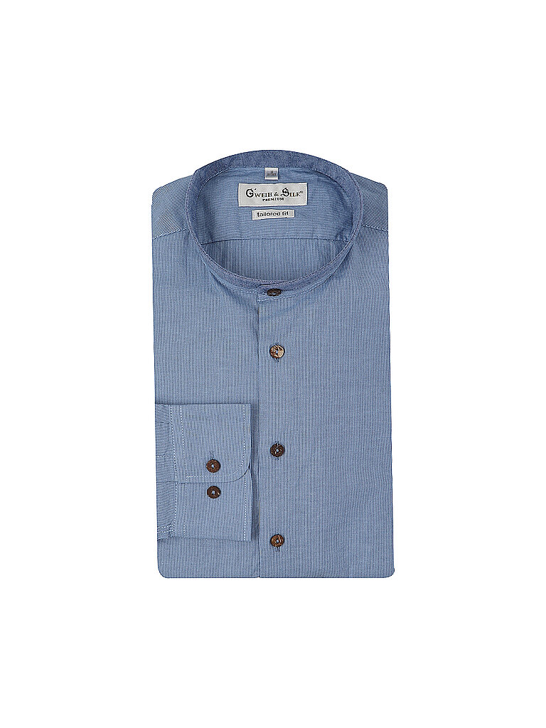 GWEIH & SILK Trachtenhemd IRRSEE hellblau | S GWEIH & SILK Trachtenhemd IRRSEE hellblau | S von GWEIH & SILK