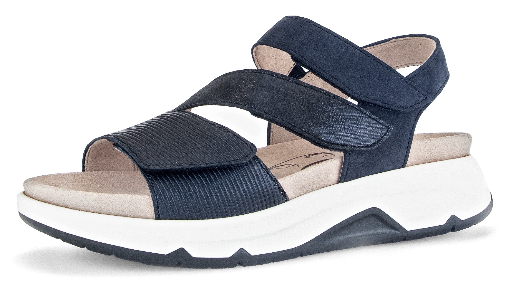 Gabor Rollingsoft Keilsandalette, Sommerschuh, Sandale, Keilabsatz, mit OPTIFIT-Wechselfussbett von Gabor Rollingsoft