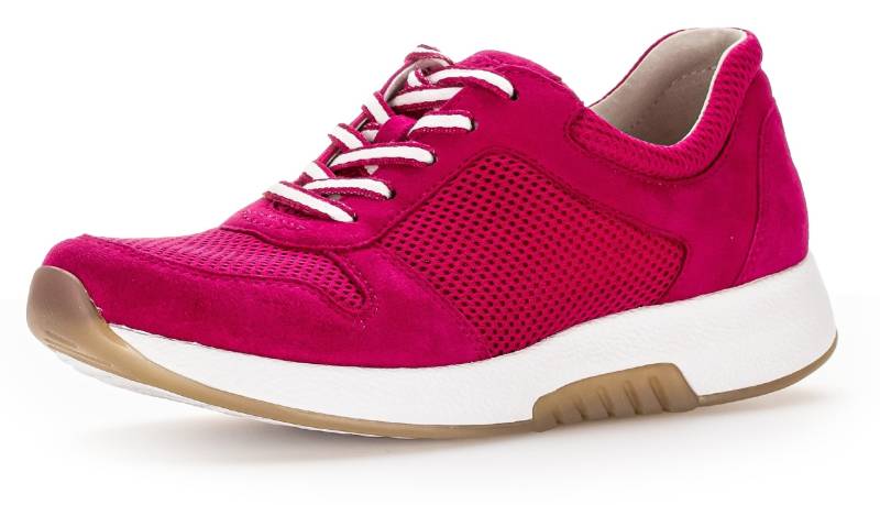 Gabor Rollingsoft Keilsneaker, mit OPTIFIT-Wechselfussbett, Freizeitschuh, Halbschuh, Schnürschuh von Gabor Rollingsoft