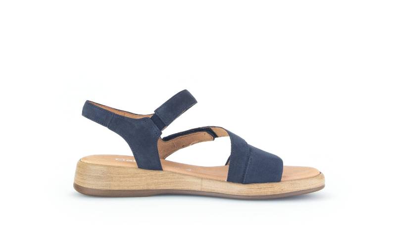 42.063.36 - Wildleder Sandale Damen Blau 36 von Gabor