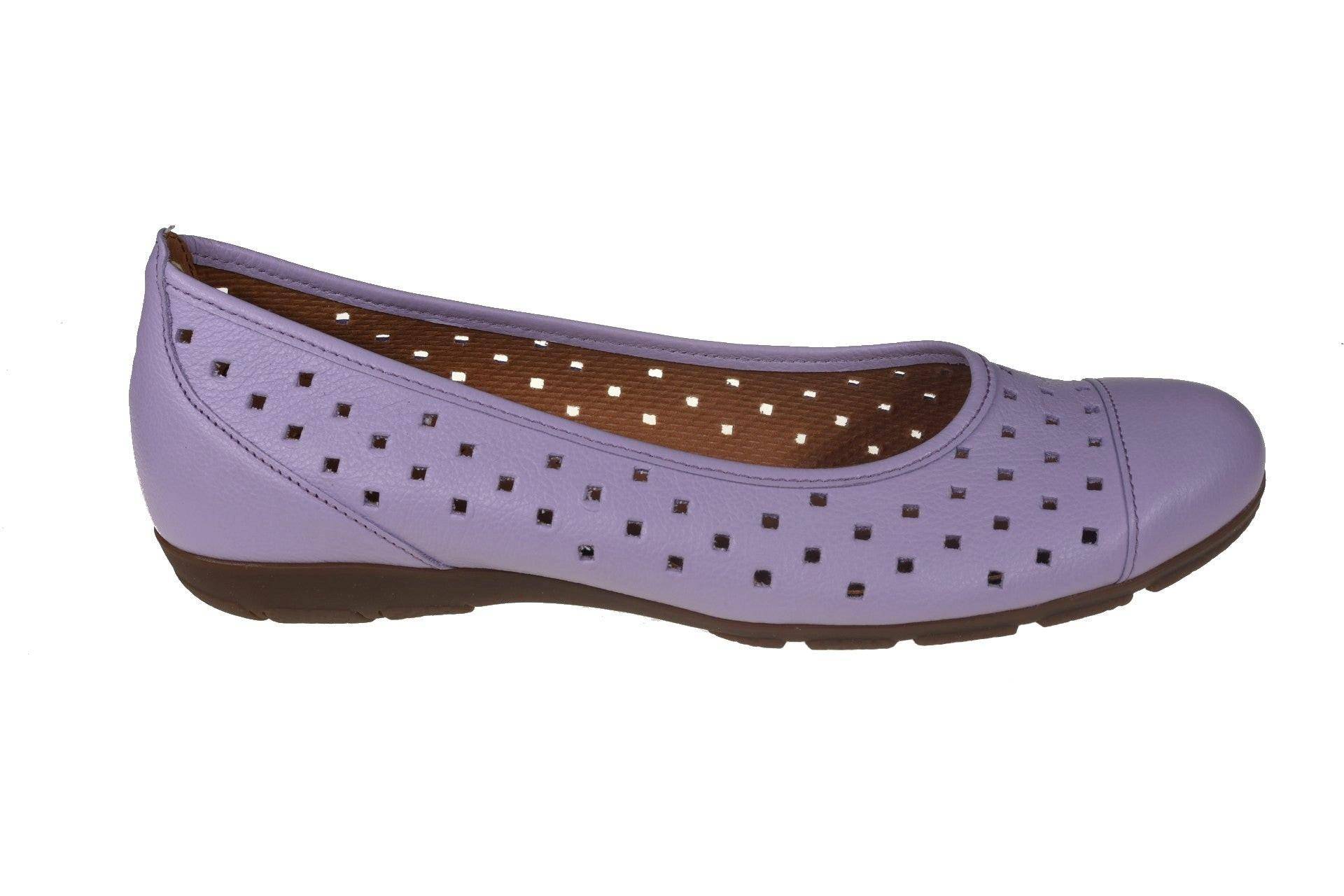 44.169.23 - Leder Ballerina Damen Violett 36 von Gabor