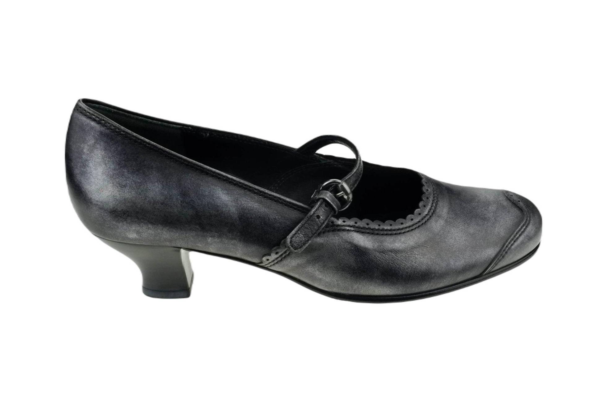 52.138.63 - Leder Pump Damen Silber 37.5 von Gabor