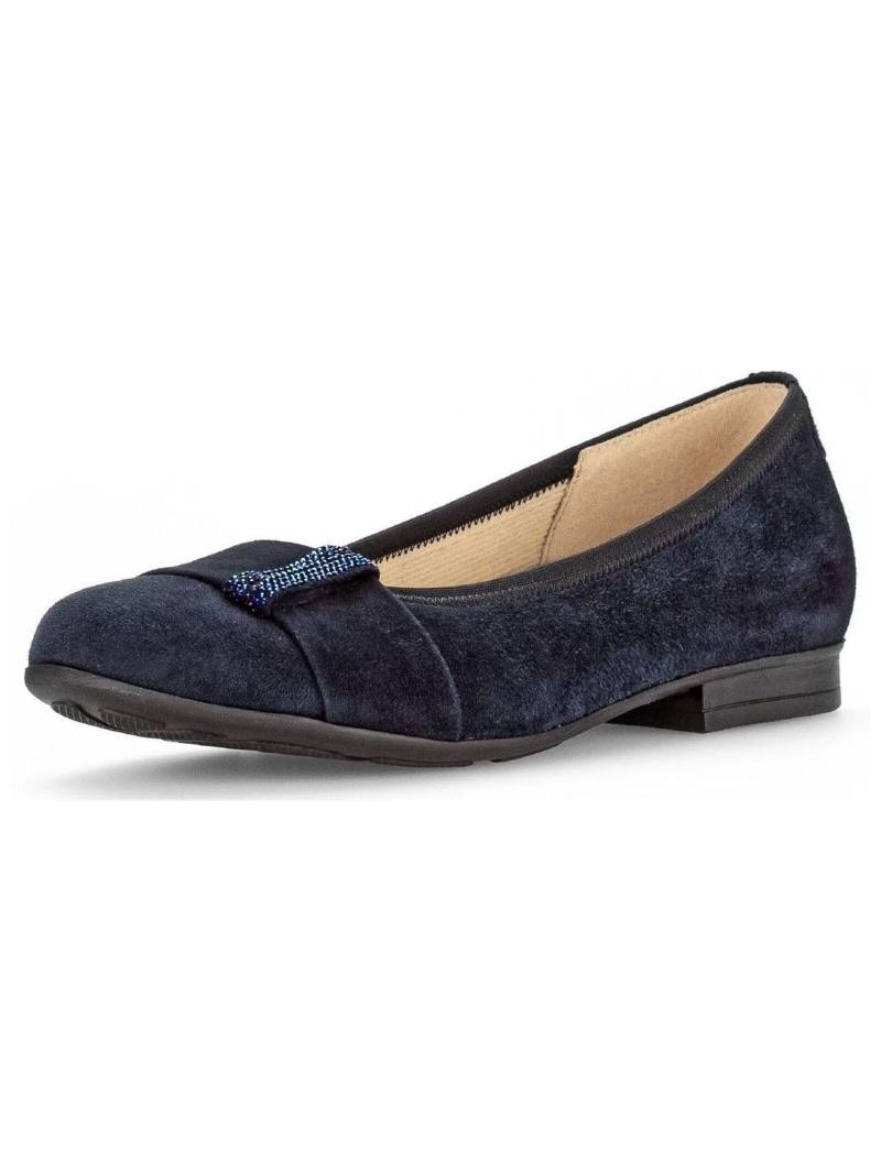 Ballerinas 42.463 Damen Blau 37 von Gabor