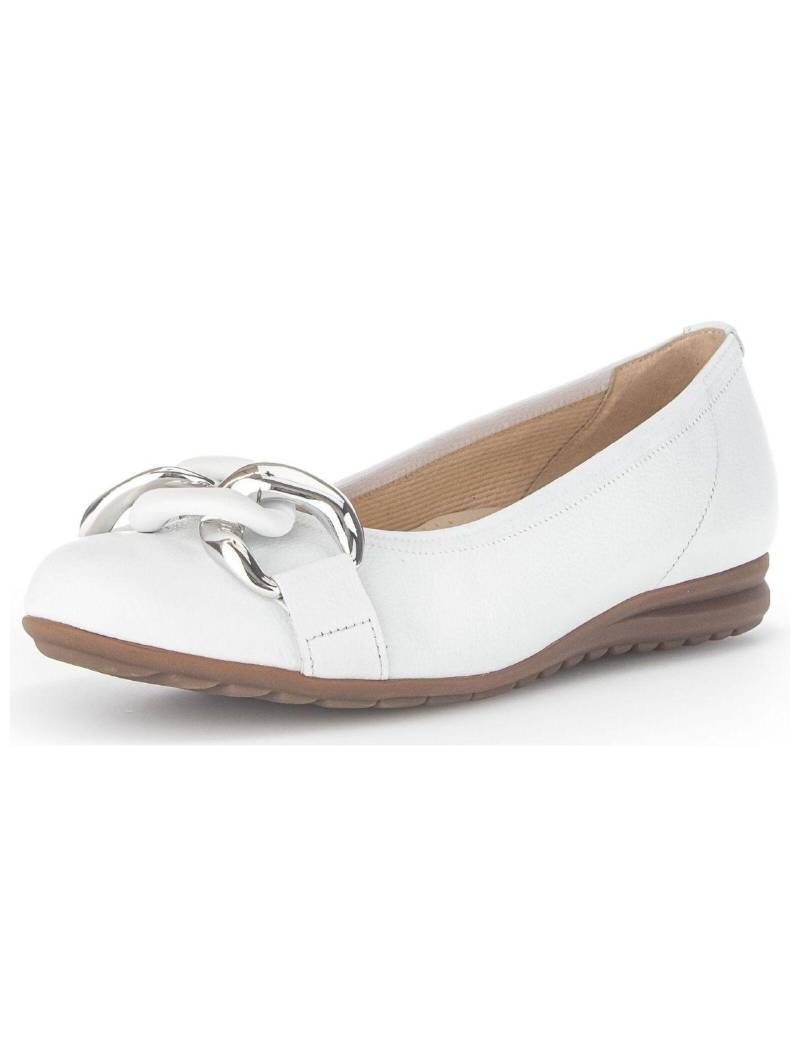 Ballerinas 42.625x Damen Weiss 37.5 von Gabor