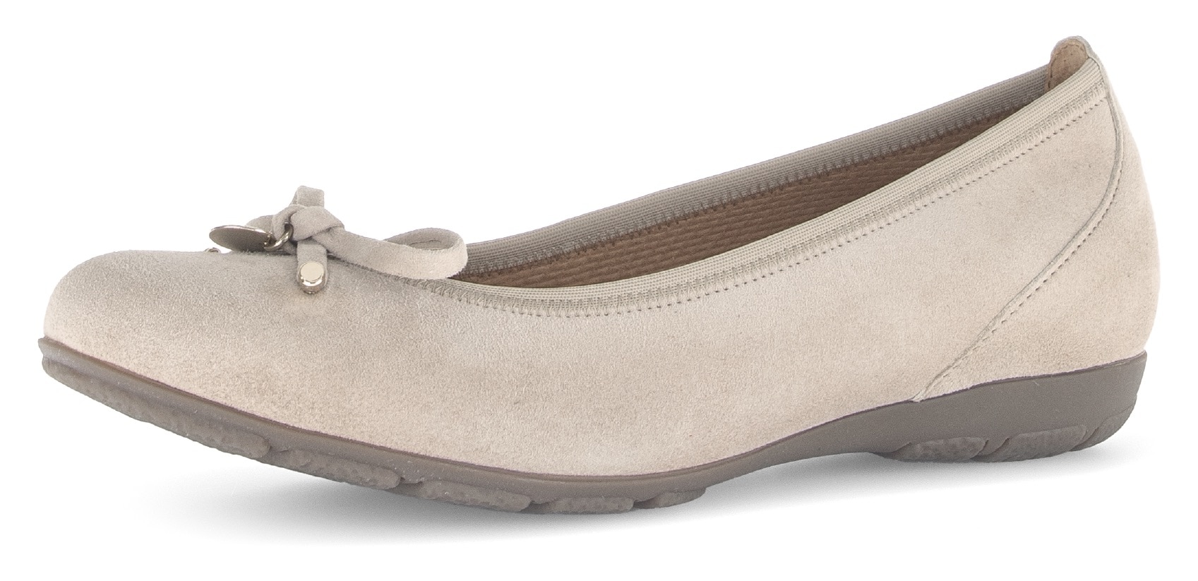 Gabor Ballerina, Flache Schuhe, Business Schuhe mit Hovercraft Luftkammern-Laufsohle von Gabor