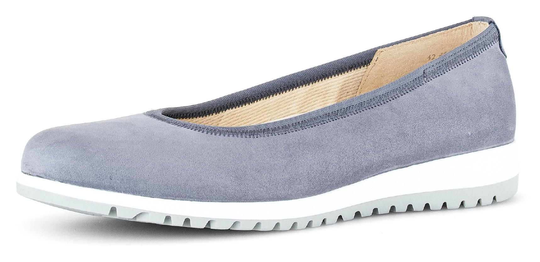 Gabor Ballerina »FLORENZ«, Slip-On Sneaker, Freizeitschuh in Schuhweite G (weit) von Gabor