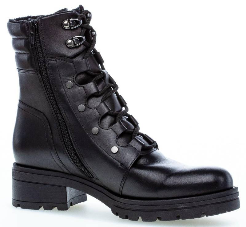 72.786.57 - Leder Stiefelette Damen Schwarz 41 von Gabor