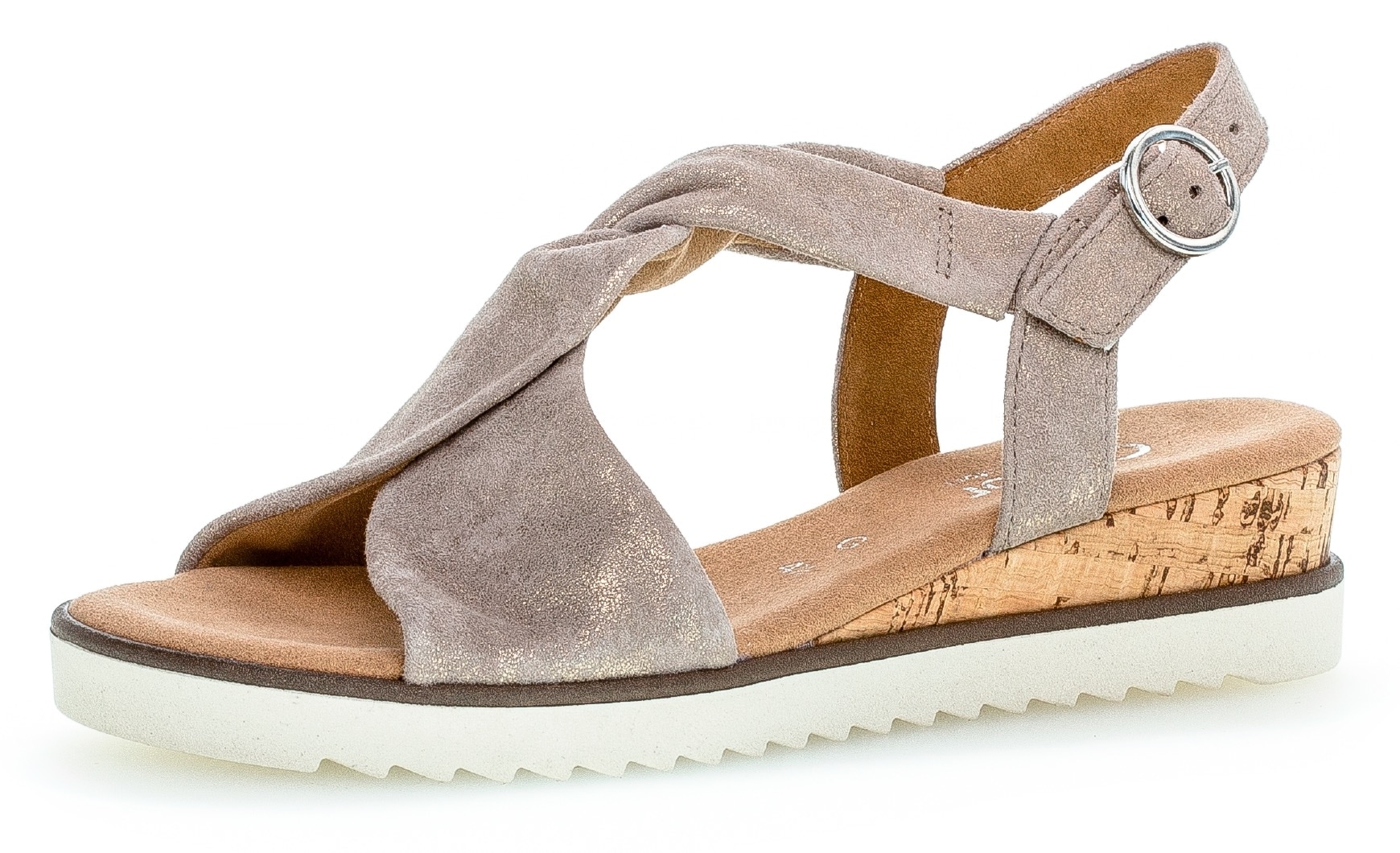 Gabor Keilsandalette »GENUA«, Sommerschuh, Sandale, Keilabsatz, mit Metallic-Effekt Gabor Keilsandalette »GENUA«, Sommerschuh, Sandale, Keilabsatz, mit Metallic-Effekt von Gabor