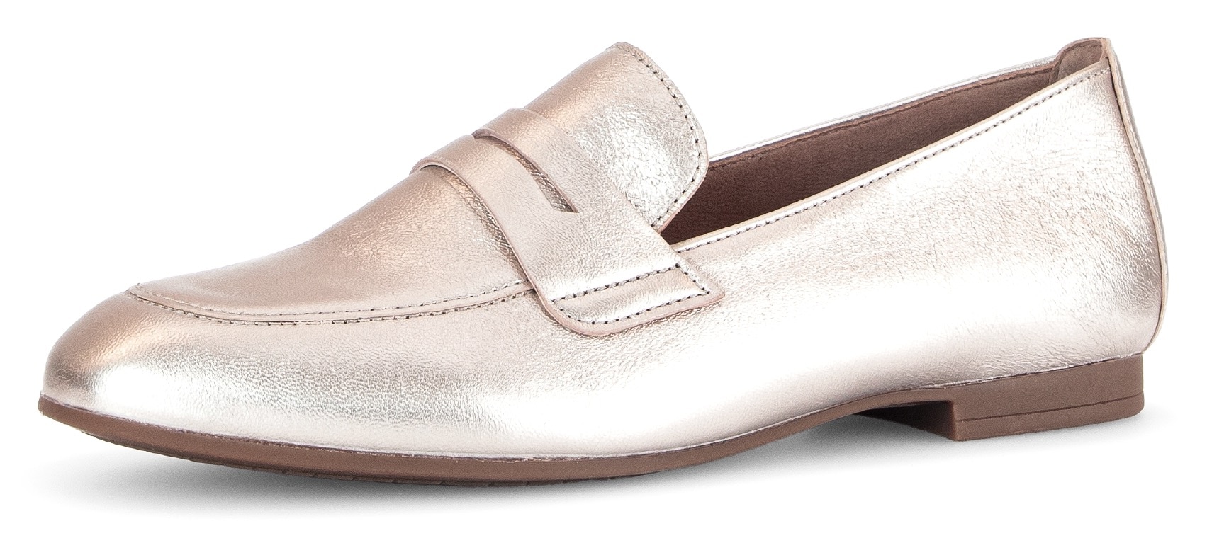 Gabor Loafer, Slipper, Festtagsschuh, Schlupfschuh im Metallic-Look von Gabor