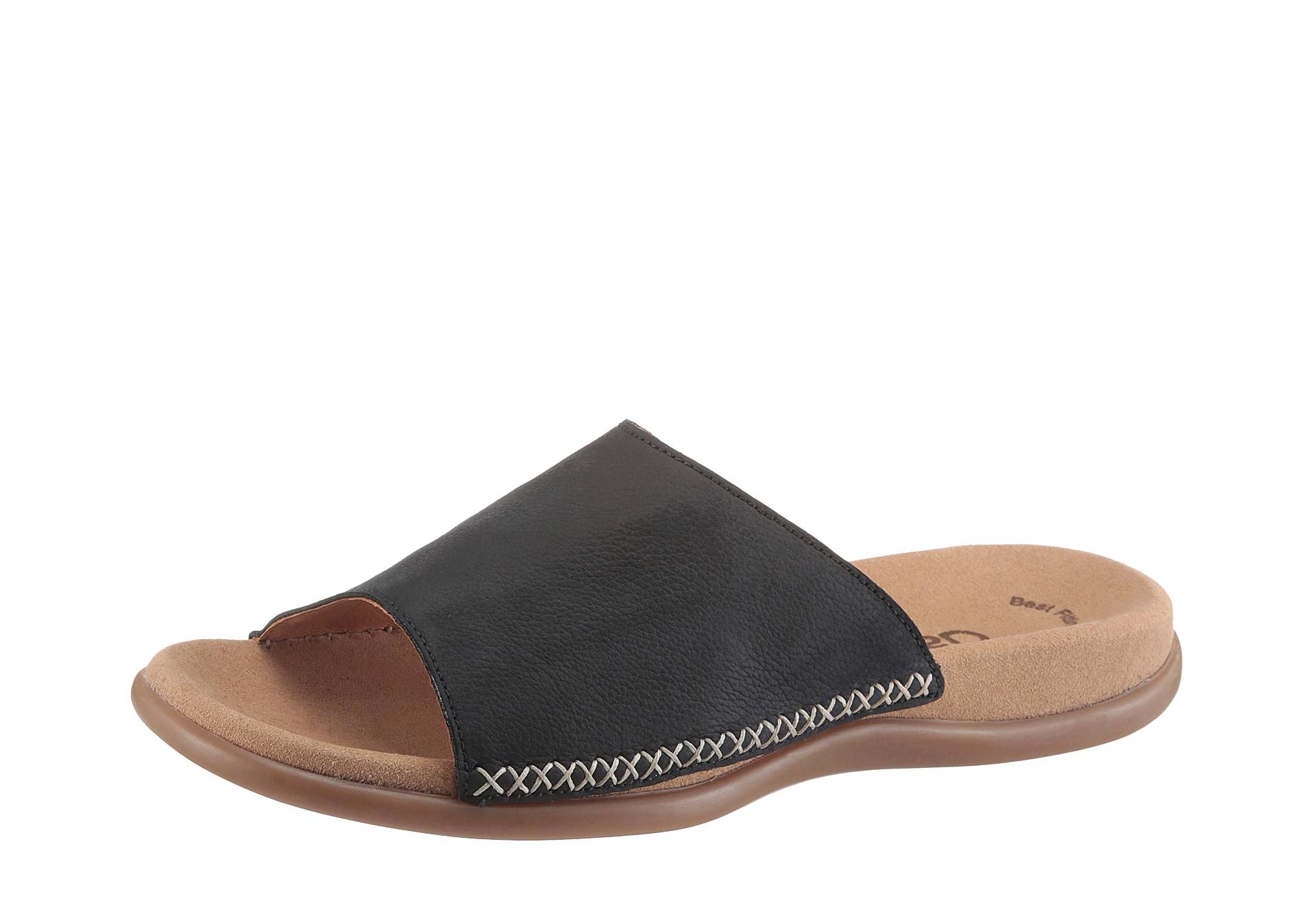 Gabor Pantolette, Keilabsatz, Sommerschuh, Schlappen in schlichter Form Gabor Pantolette, Keilabsatz, Sommerschuh, Schlappen in schlichter Form von Gabor