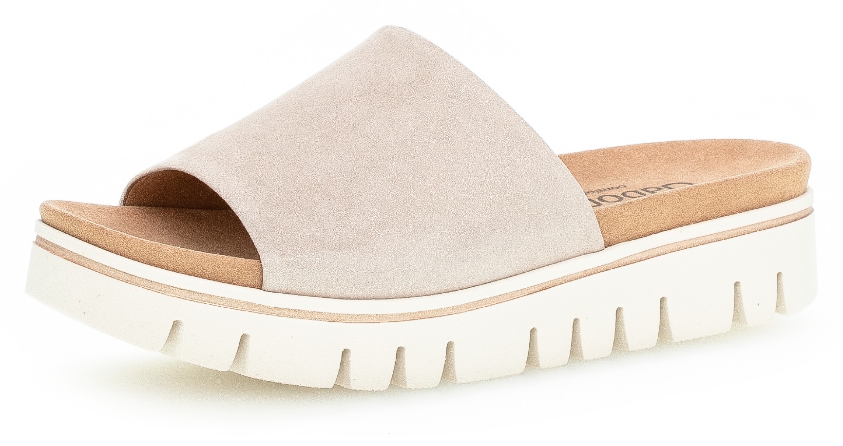 Gabor Pantolette, Keilabsatz, Sommerschuh, Schlappen mit Gummizug, Weite G Gabor Pantolette, Keilabsatz, Sommerschuh, Schlappen mit Gummizug, Weite G von Gabor