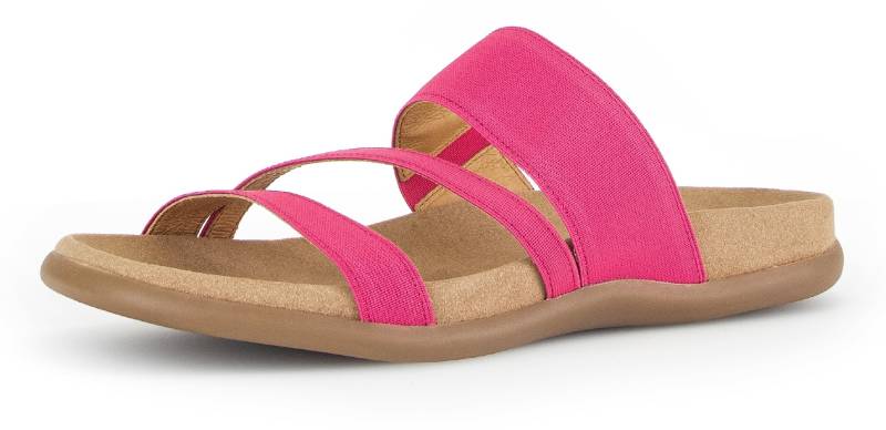 Gabor Pantolette, Keilabsatz, Sommerschuh, Schlappen in sommerlicher Farbpalette von Gabor